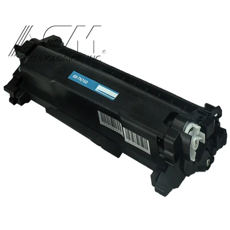 Compatible Brother TN760 Black Jumbo Toner Cartridge, compatible cartridge photo