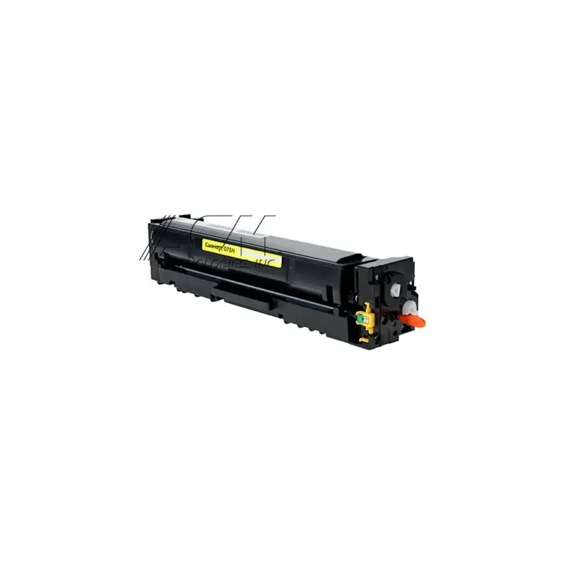 Compatible Canon 075H Yellow High Yield Toner Cartridge (6366C001), compatible cartridge photo
