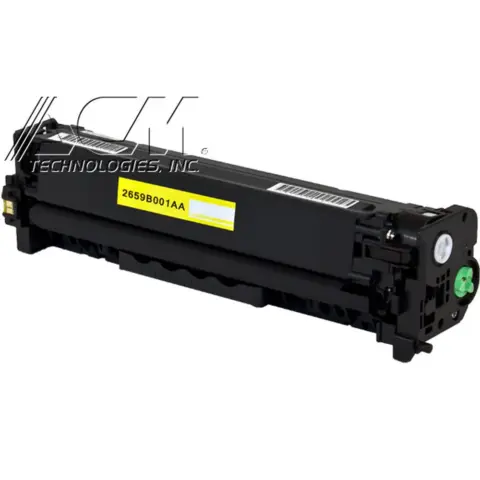 Compatible Canon 118 Yellow Toner Cartridge (2659B001), compatible cartridge photo
