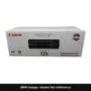 Genuine Canon 125 toner cartridge, OEM image shown for reference
