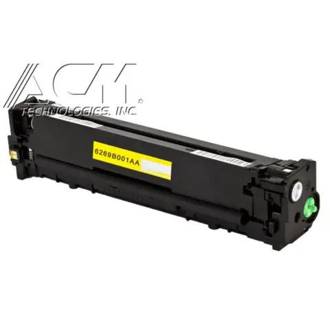 Compatible Canon 131 Yellow Toner Cartridge (6269B001), compatible cartridge photo