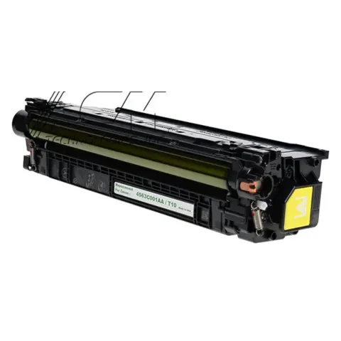 Compatible Canon T10 Yellow High Yield Toner Cartridge (4563C001AA), compatible cartridge photo