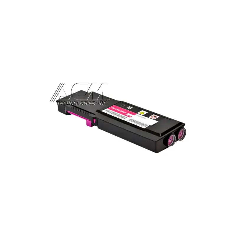 Compatible Dell 593-BBBS Magenta High Yield Toner Cartridge for C2660, compatible cartridge photo