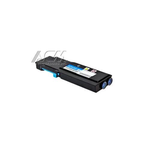 Compatible Dell 593-BBBT Cyan High Yield Toner Cartridge for C2660, compatible cartridge photo