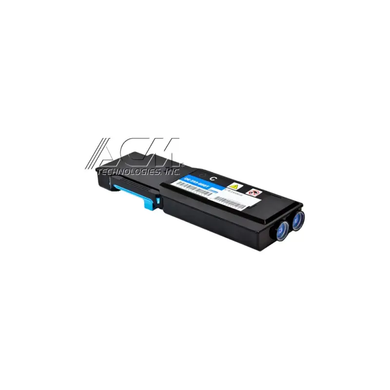 Compatible Dell 593-BBBT Cyan High Yield Toner Cartridge for C2660, compatible cartridge photo