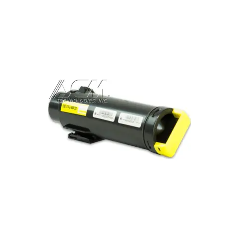 Compatible Dell 593-BBOZ Yellow High Yield Toner Cartridge for S2825, compatible cartridge photo