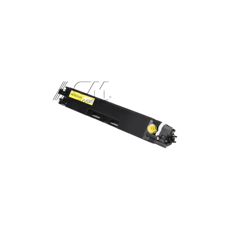 Compatible HP 126A Yellow Toner Cartridge (CE312A), compatible cartridge photo