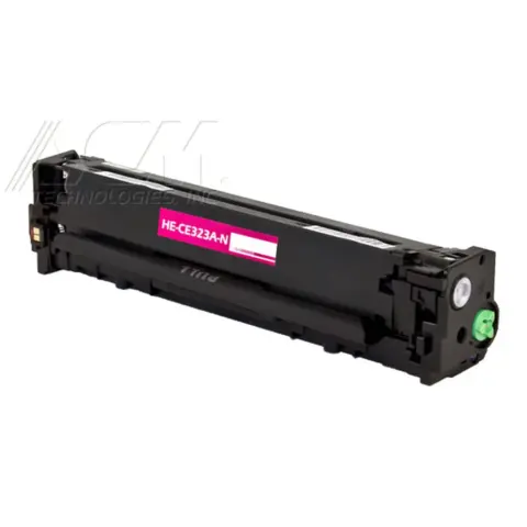 Compatible HP 128A Magenta Toner Cartridge (CE323A), compatible cartridge photo