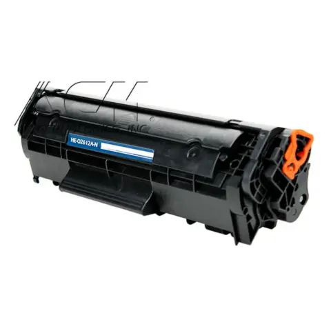 Compatible HP 12A Black Jumbo Toner Cartridge (Q2612A), compatible cartridge photo