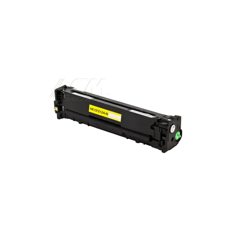 Compatible HP 131A Yellow Toner Cartridge (CF212A), compatible cartridge photo
