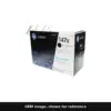 Genuine HP 147X toner cartridge, OEM image shown for reference
