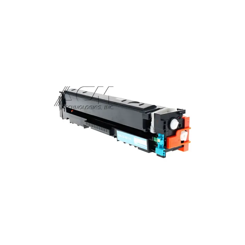 Compatible HP 201A Cyan Toner Cartridge (CF401A), compatible cartridge photo