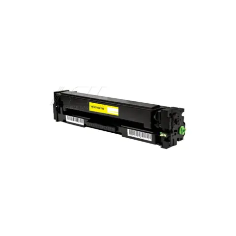Compatible HP 201X Yellow High Yield Toner Cartridge (CF402X), compatible cartridge photo