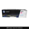 Genuine HP 202X toner cartridge, OEM image shown for reference