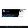 Genuine HP 204A toner cartridge, OEM image shown for reference