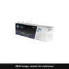 Genuine HP 206A toner cartridge, OEM image shown for reference