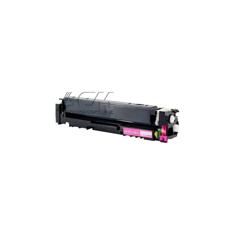 Compatible HP 206X Magenta High Yield Toner Cartridge (W2113X), compatible cartridge photo