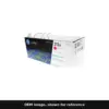 Genuine HP 212A toner cartridge, OEM image shown for reference