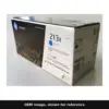 Genuine HP 213X toner cartridge, OEM image shown for reference