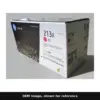 Genuine HP 213X toner cartridge, OEM image shown for reference
