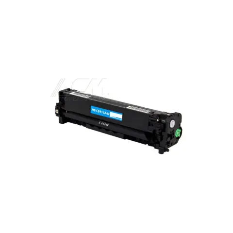 Compatible HP 305A Cyan Toner Cartridge (CE411A), compatible cartridge photo