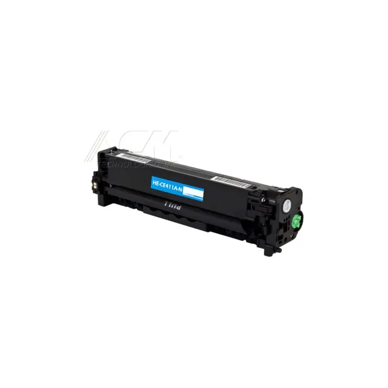 Compatible HP 305A Cyan Toner Cartridge (CE411A), compatible cartridge photo
