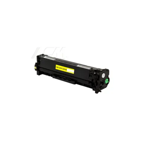 Compatible HP 305A Yellow Toner Cartridge (CE412A), compatible cartridge photo