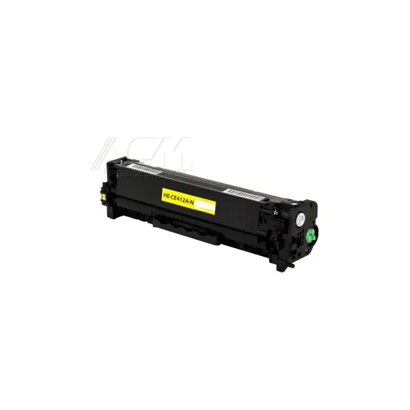 Compatible HP 305A Yellow Toner Cartridge (CE412A), compatible cartridge photo