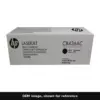 Genuine HP 36A toner cartridge, OEM image shown for reference