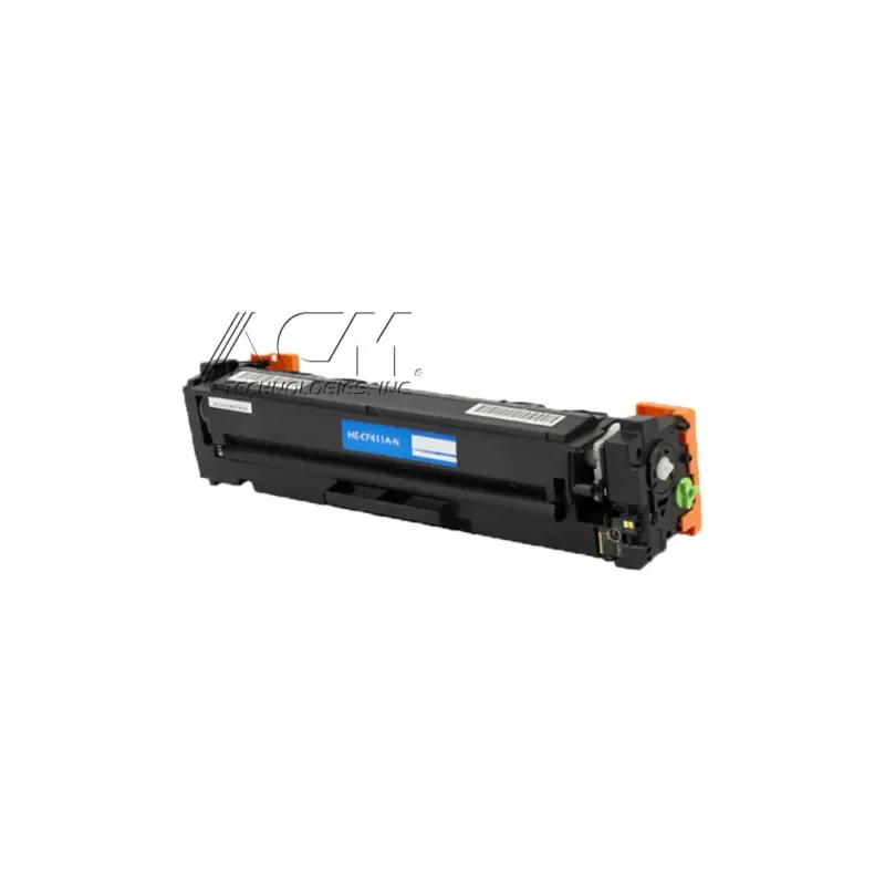 Compatible HP 410A Cyan Toner Cartridge (CF411A), compatible cartridge photo