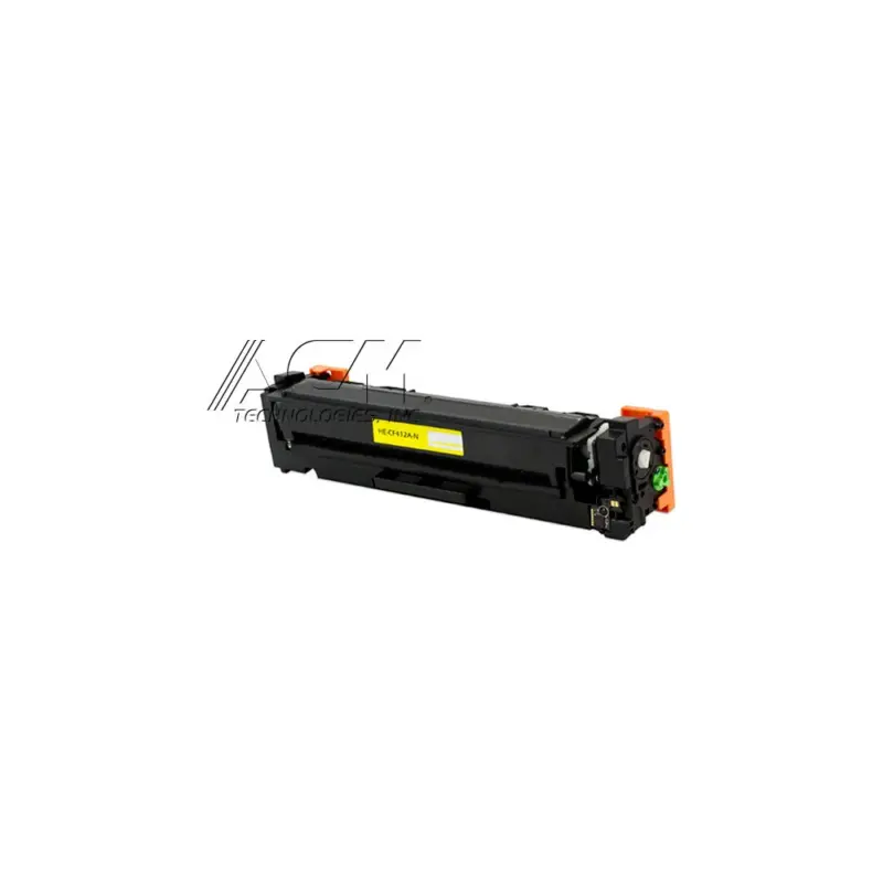 Compatible HP 410A Yellow Toner Cartridge (CF412A), compatible cartridge photo