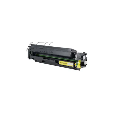 Compatible HP 414X Yellow High Yield Toner Cartridge (W2022X), compatible cartridge photo