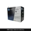 Genuine HP 42X toner cartridge, OEM image shown for reference