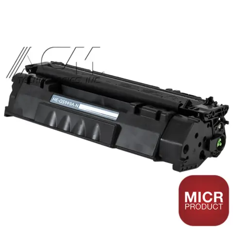 Compatible HP 49A MICR Black Toner Cartridge (Q5949A), compatible cartridge photo