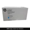 Genuine HP 504A toner cartridge, OEM image shown for reference