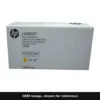 Genuine HP 504A toner cartridge, OEM image shown for reference