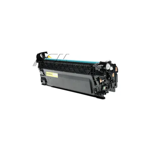 Compatible HP 504A Yellow Toner Cartridge (CE252A), compatible cartridge photo