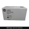 Genuine HP 504X toner cartridge, OEM image shown for reference
