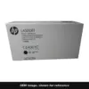 Genuine HP 507A toner cartridge, OEM image shown for reference