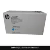 Genuine HP 507A toner cartridge, OEM image shown for reference