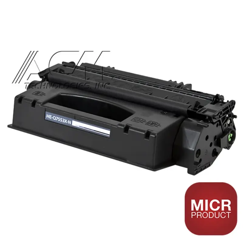 Compatible HP 53X MICR Black High Yield Toner Cartridge (Q7553X), compatible cartridge photo