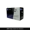 Genuine HP 55A toner cartridge, OEM image shown for reference