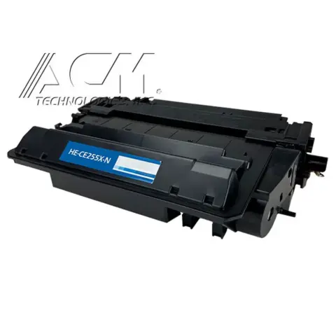 Compatible HP 55X Black Jumbo Toner Cartridge (CE255X), compatible cartridge photo