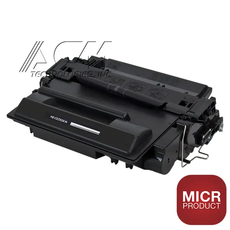 Compatible HP 55X MICR Black High Yield Toner Cartridge (CE255X), compatible cartridge photo