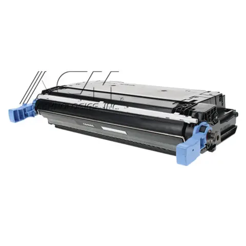 Compatible HP 642A Black Toner Cartridge (CB400A), compatible cartridge photo