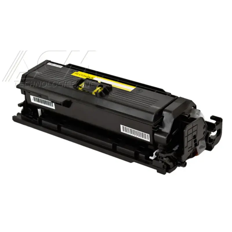 Compatible HP 648A Yellow Toner Cartridge (CE262A), compatible cartridge photo