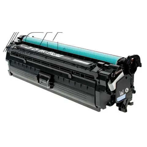 Compatible HP 651A Black Toner Cartridge (CE340A), compatible cartridge photo