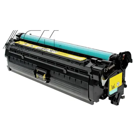 Compatible HP 651A Yellow Toner Cartridge (CE342A), compatible cartridge photo