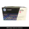 Genuine HP 653A toner cartridge, OEM image shown for reference