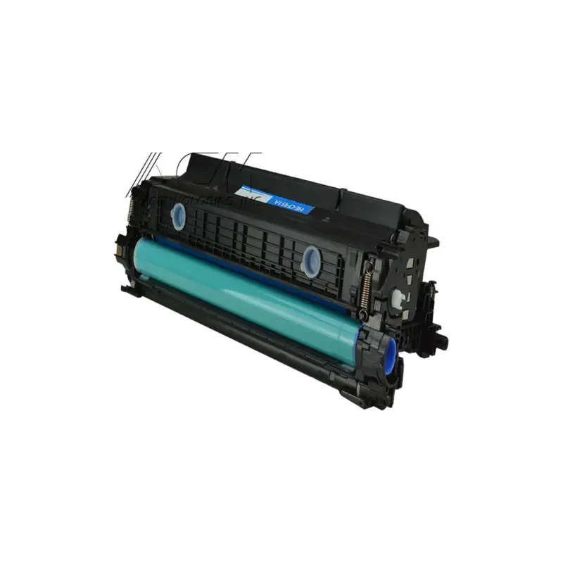Compatible HP 655A Cyan Toner Cartridge (CF451A), compatible cartridge photo